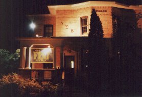 House at night