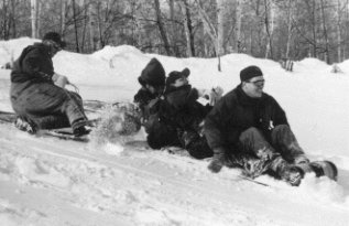 Sledding